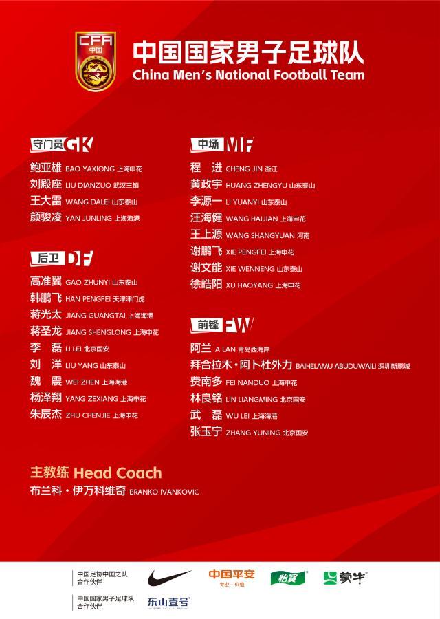 开云·体育app 中国-马德兴：国足名单没有意外 两位新人加强中路厚度